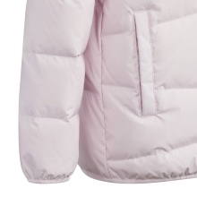 adidas Winter insulation jacket Frosty (lined, with hood) pink girls